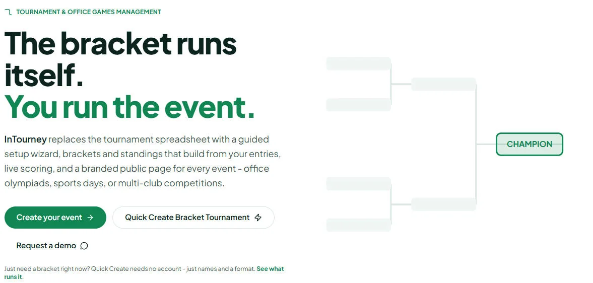 InTourney Event Management